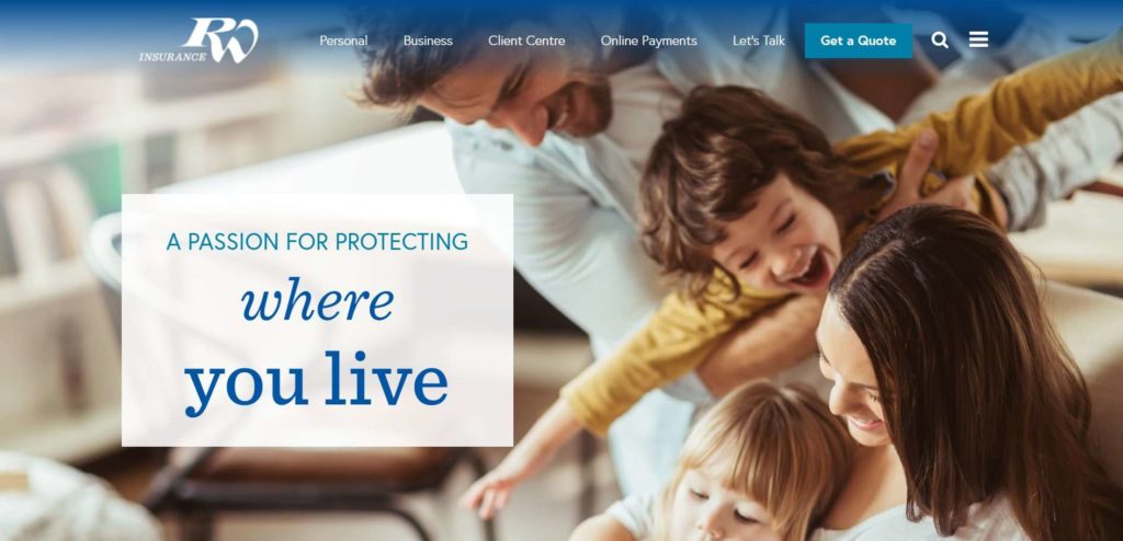 Rhodes & Williams Insurance Brokers Homepage