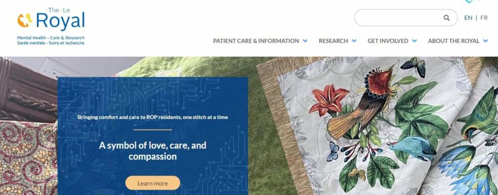 Royal Ottawa Mental Health Centre Homepage