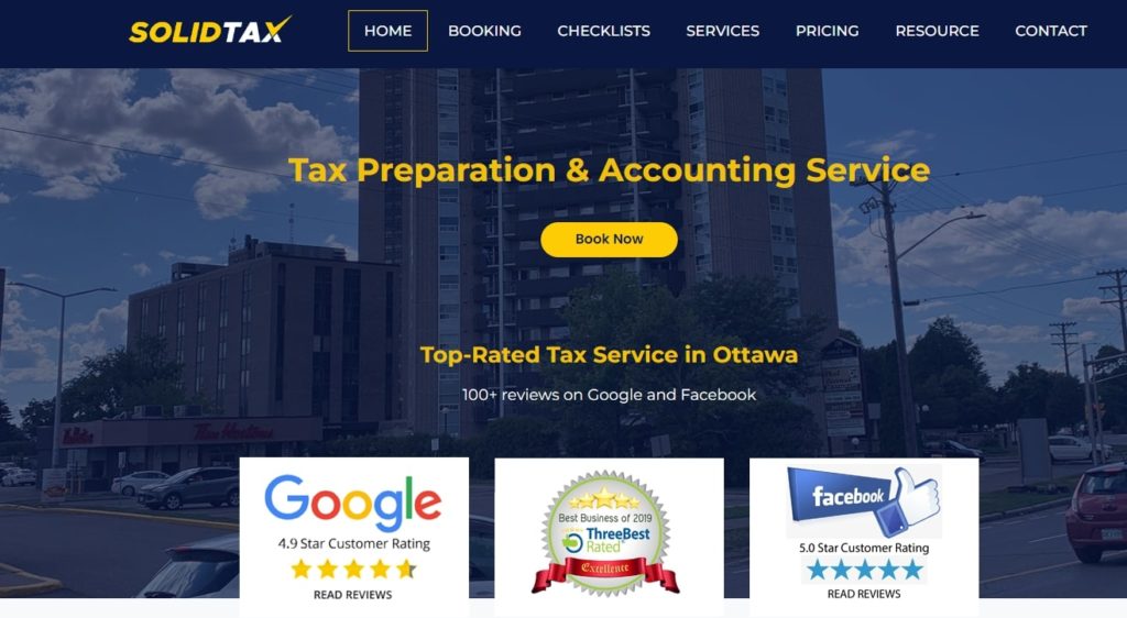 Solid Tax Homepage