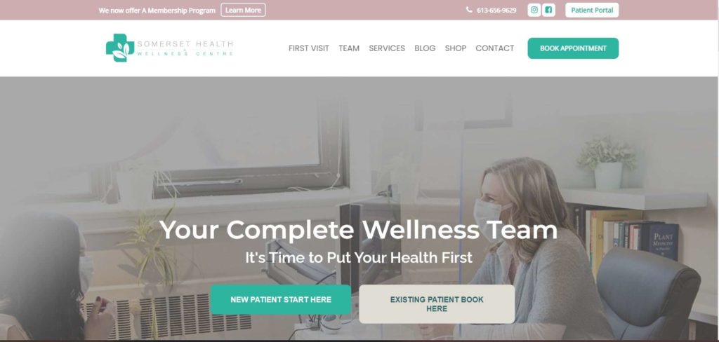 Somerset Health & Wellness Center Homepage