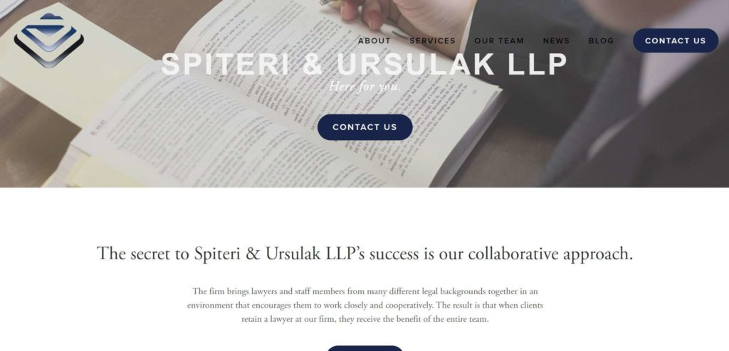 Spiteri & Ursulak LLP Homepage