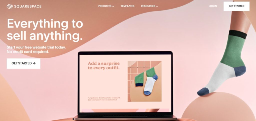 Squarespace Homepage