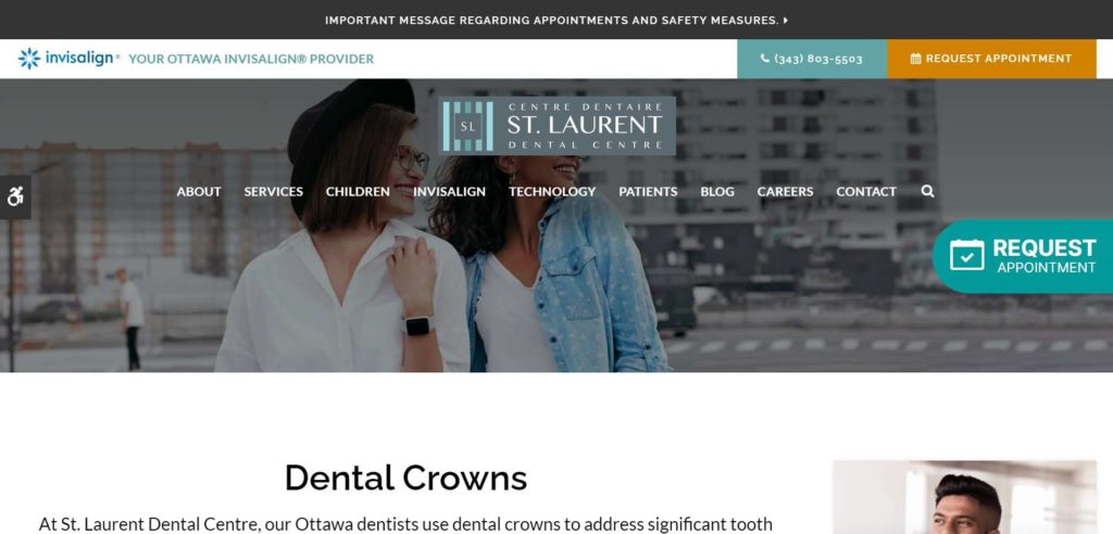St. Laurent Dental Centre Homepage