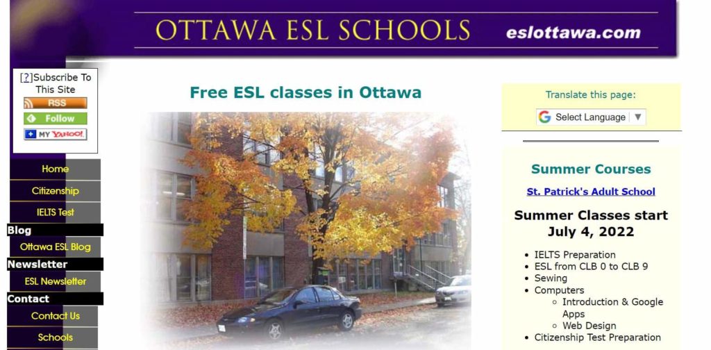 St. Patrick's Adult School Homepage
