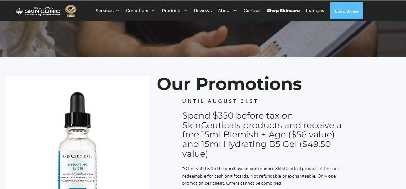 The Ottawa Skin Clinic Homepage