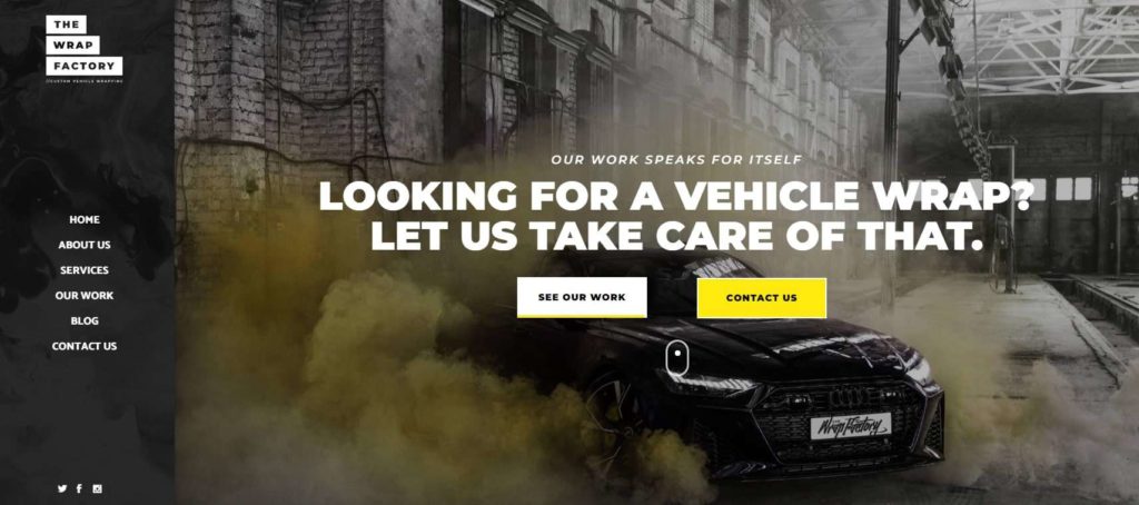 The Wrap Factory Homepage