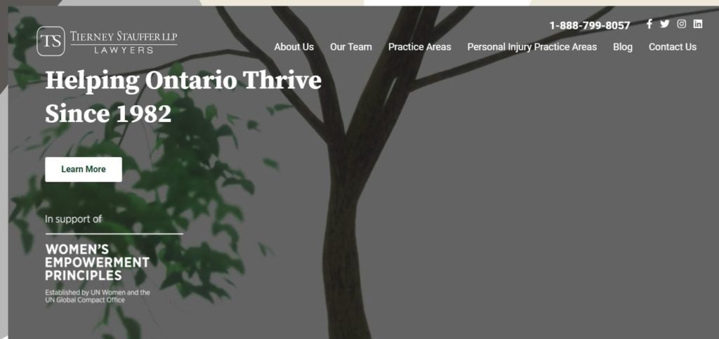 Tierney Stauffer LLP Homepage