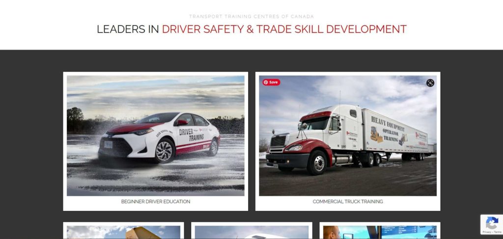 Transport Training Centres of Canada Homepage