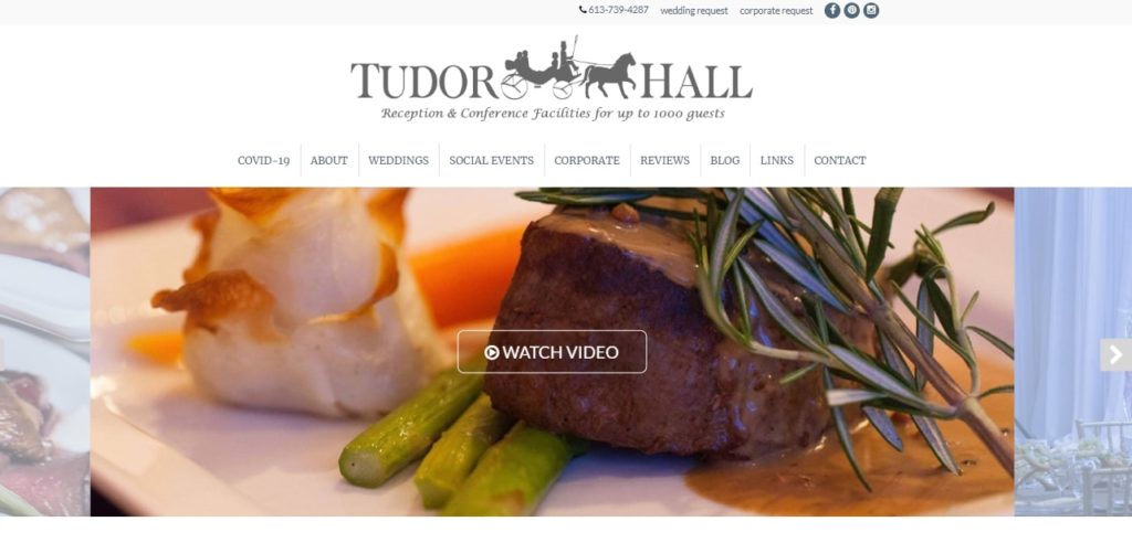 Tudor Hall Homepage