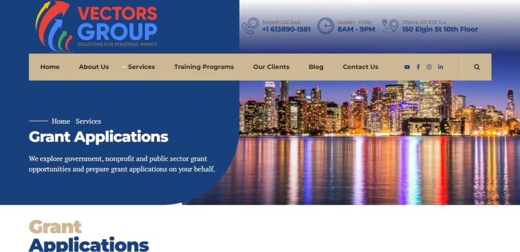 Vectors Group Homepage