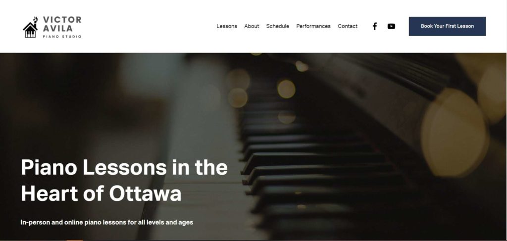 Victor Avila Studio Homepage