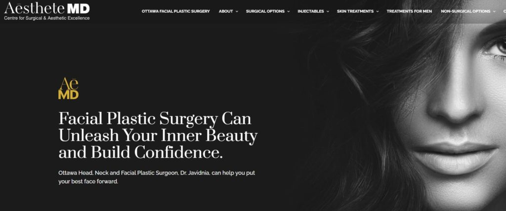 Aesthete MD Dr. Hedyeh Javidnia Homepage