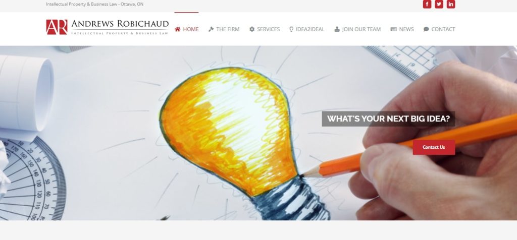 Andrews Robichaud Homepage