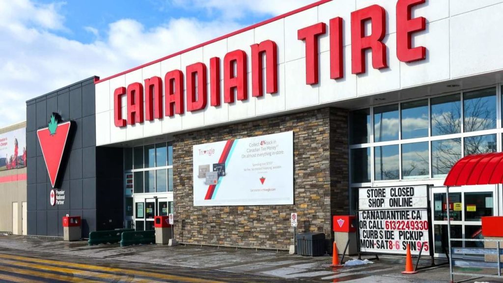 Canadian Tire Homepage