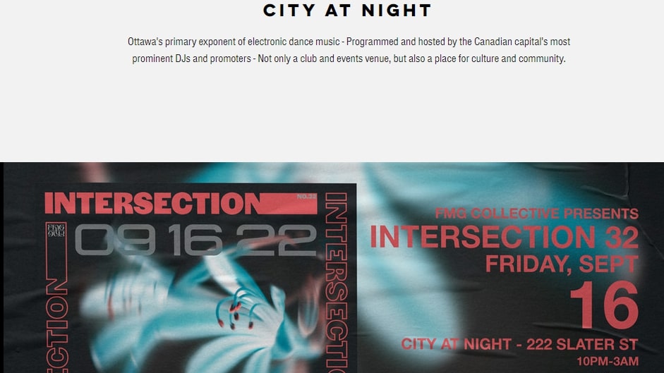 City At Night Homepage
