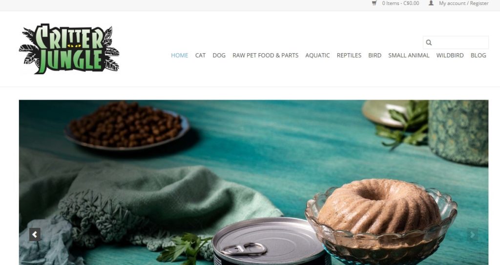 Critter Jungle Homepage