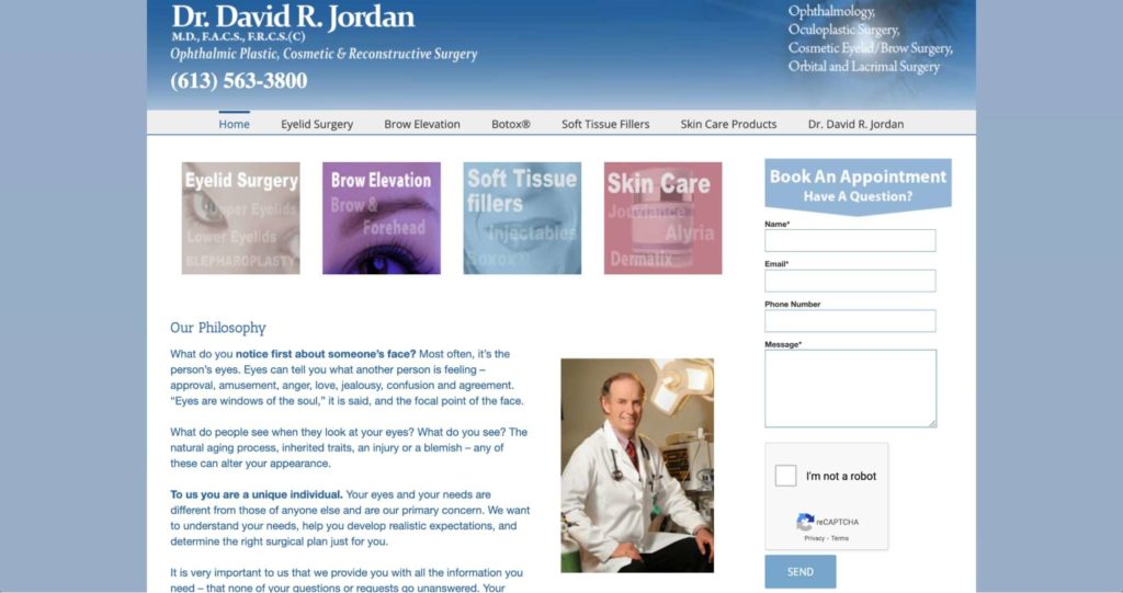 Dr. David R Jordan Homepage