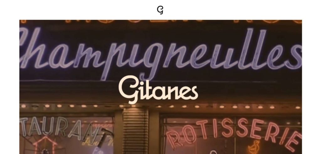 Gitanes Homepage