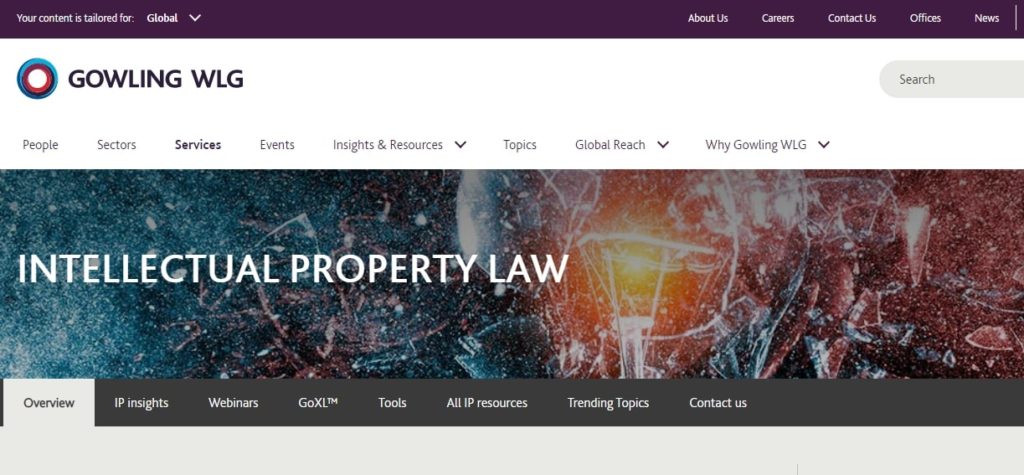 Gowling WLG Homepage