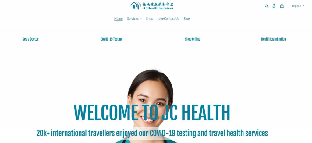 JC Health Homepage