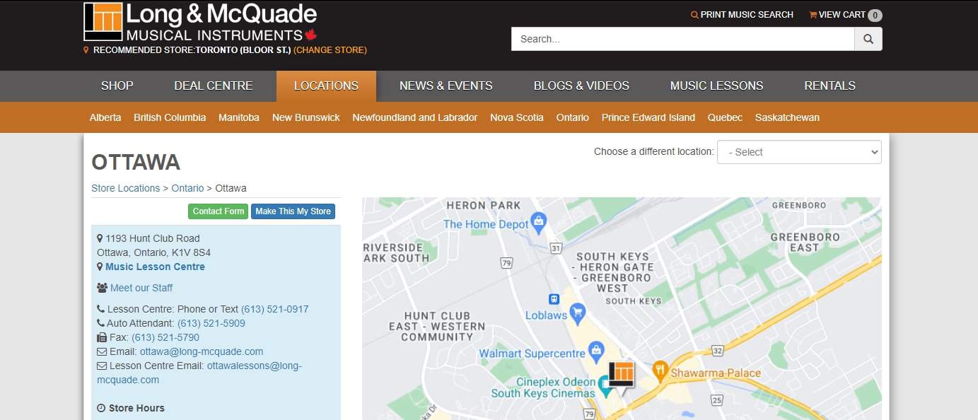 Top 5 Suppliers of Musical Instruments in Ottawa [2026]