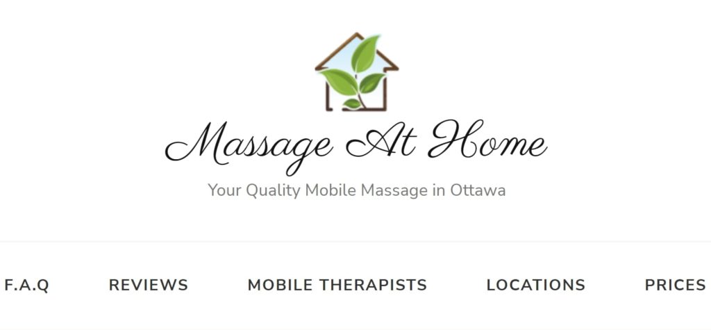 Massage At Home Homepage
