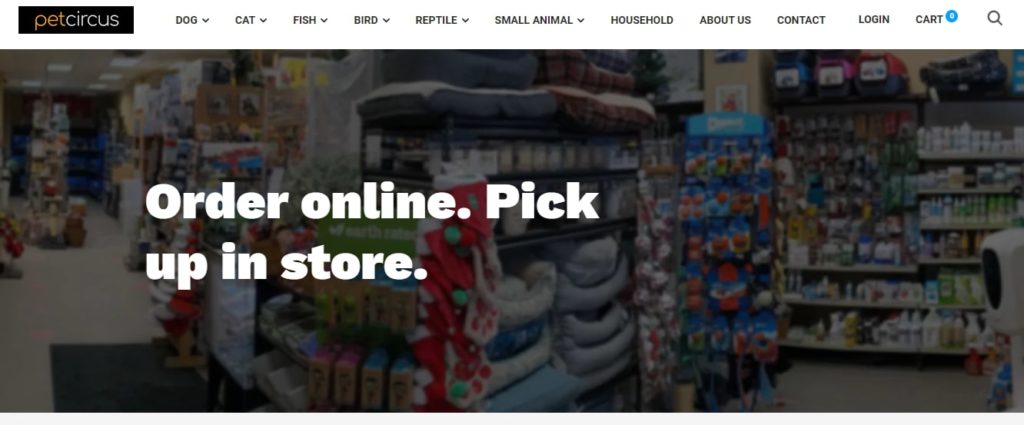 Pet Circus Homepage