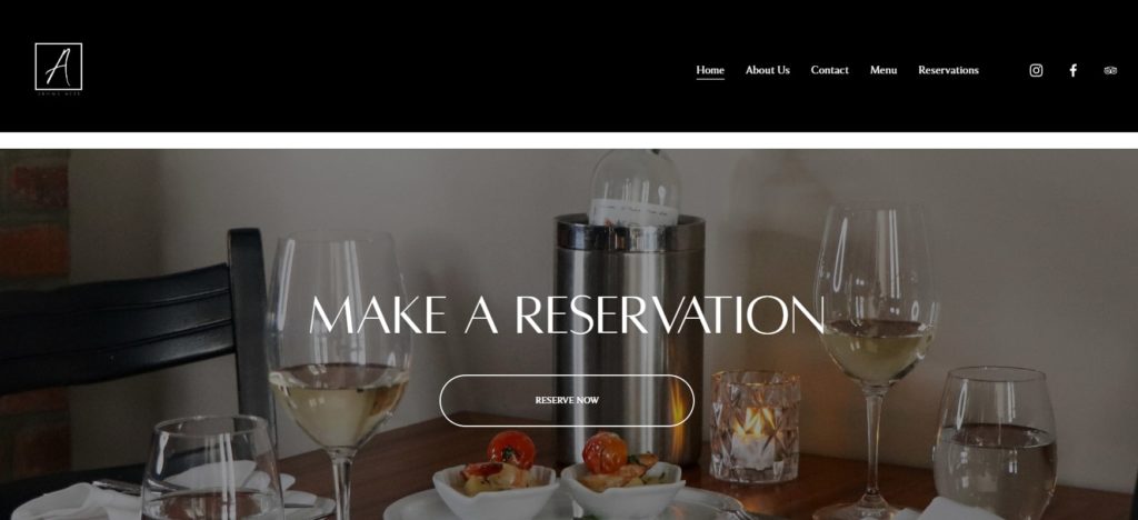 Aroma Meze Homepage
