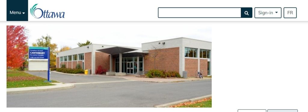 Canterbury Recreation Complex Homepage