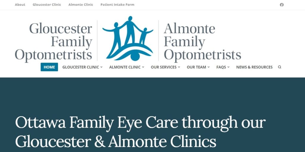 Gloucester Family Optometrists Homepage