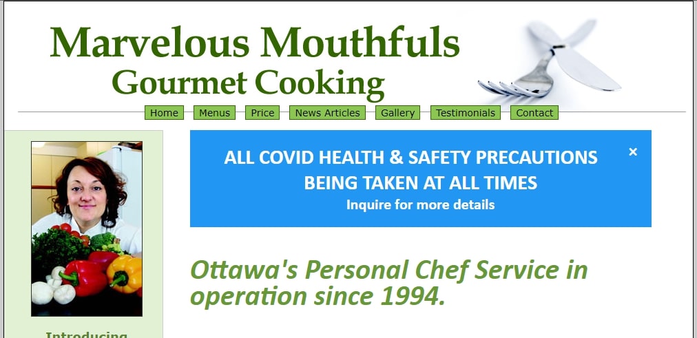 Marvelous Mouthfuls Homepage