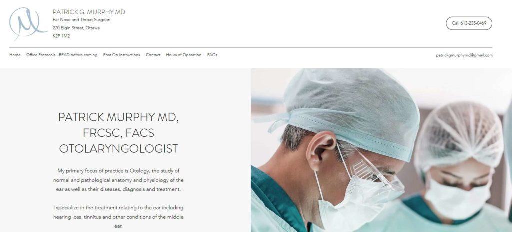 Murphy Patrick Clinic's Homepage