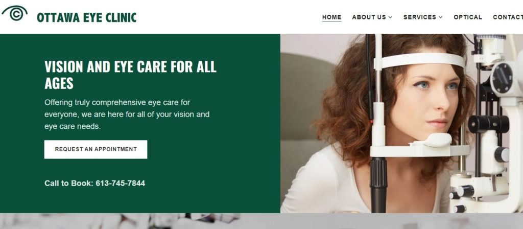 Ottawa Eye Clinic Homepage