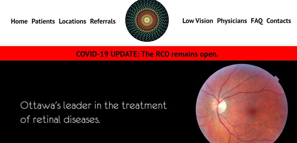 The Retina Centre of Ottawa Homepage