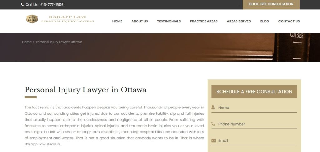 Barapp Law Homepage