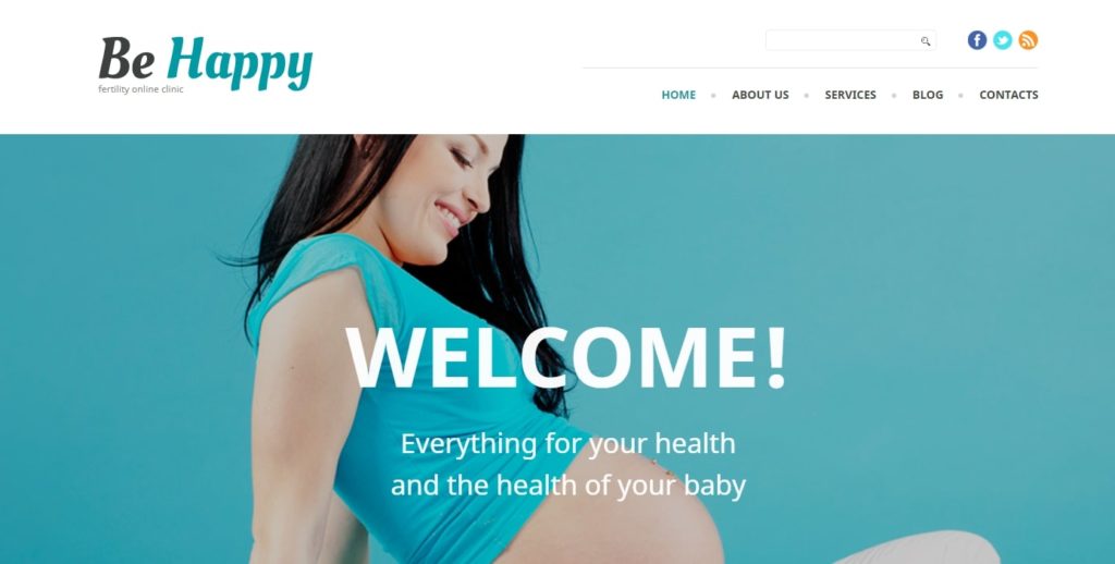 Be Happy Fertility Clinic Homepage