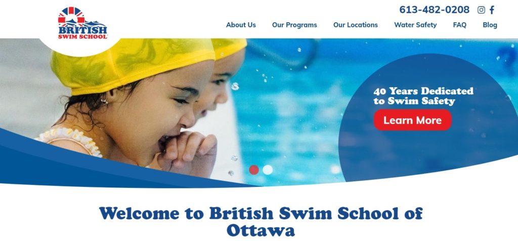 British Swim School of Ottawa Homepage