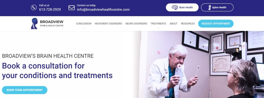 Broadview Spine & Health Centre Homepage