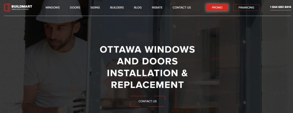Buildmart Windows & Doors Homepage