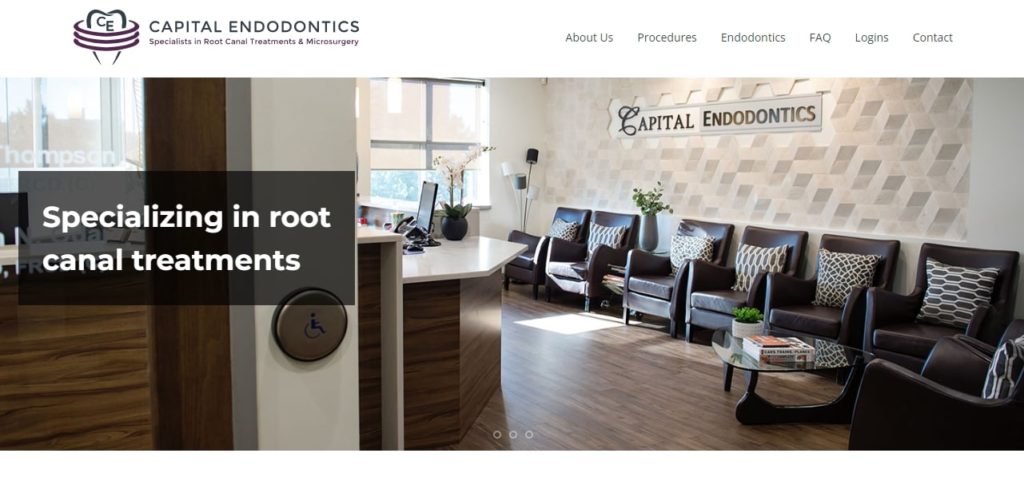 Capital Endodontics Homepage