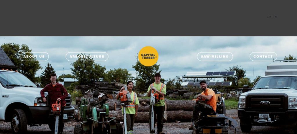 Capital Timber Company Homepage