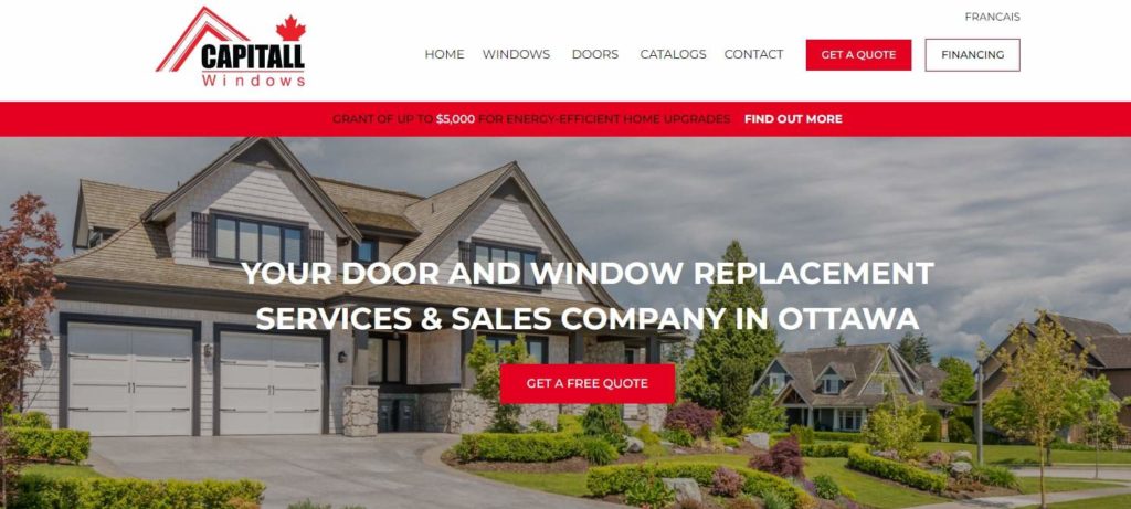 Capitall Windows Homepage