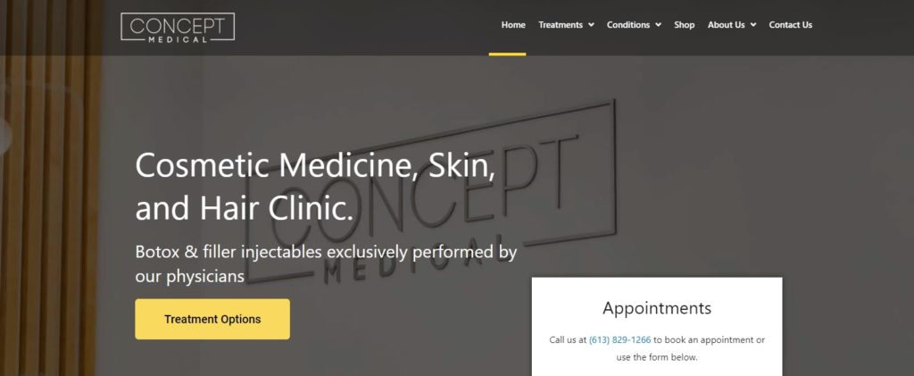 Concept Medical Homepage