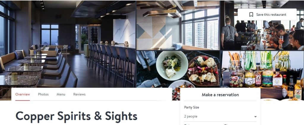 Copper Spirits and Sights Homepage