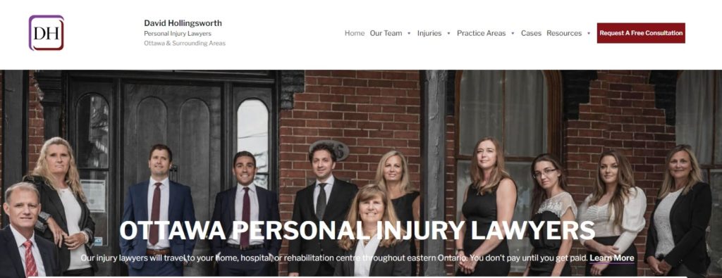 David Hollingsworth Firm Homepage