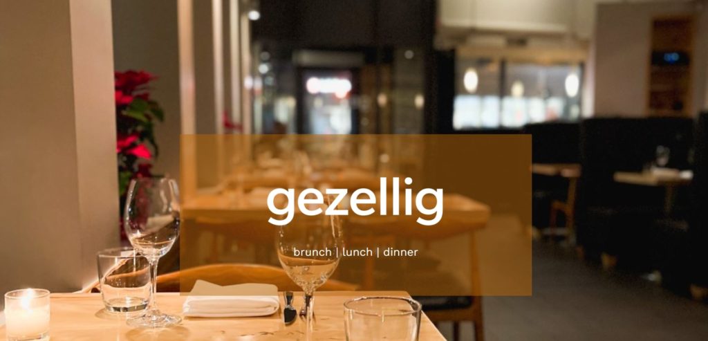 Gezellig Homepage
