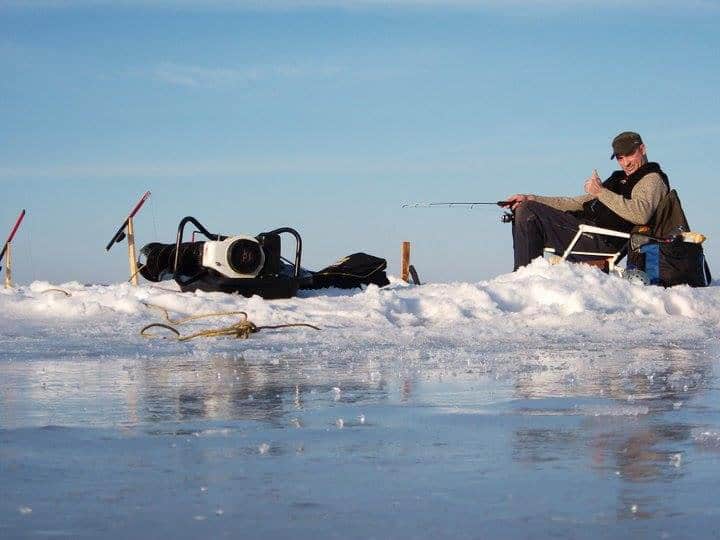 Go ice fishing.