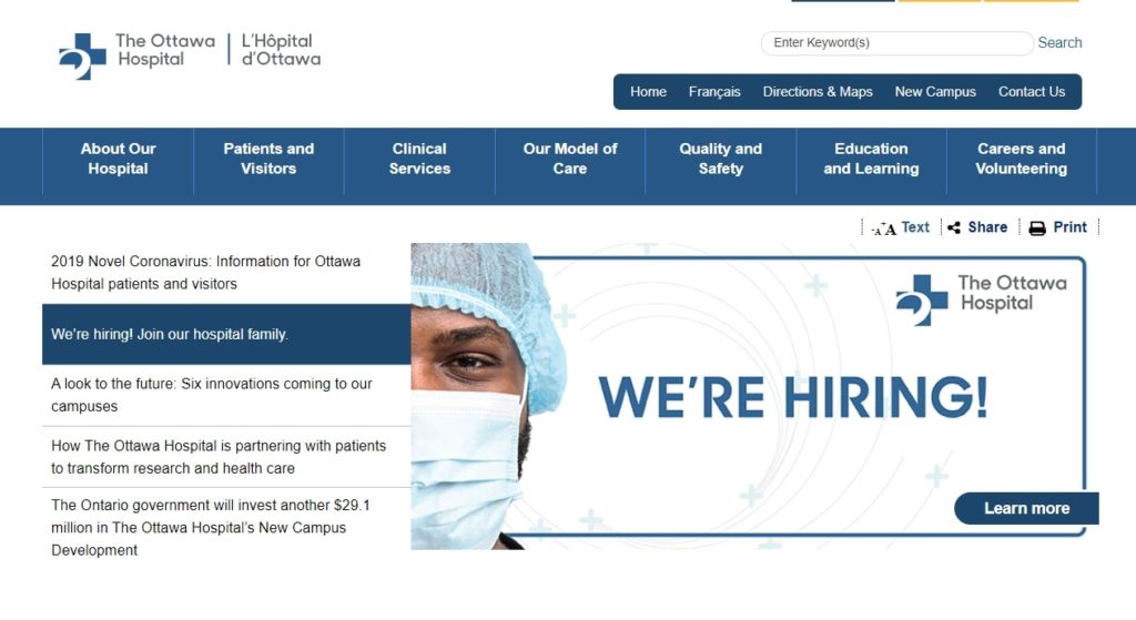 Irving Greenberg Family Cancer Center Homepage