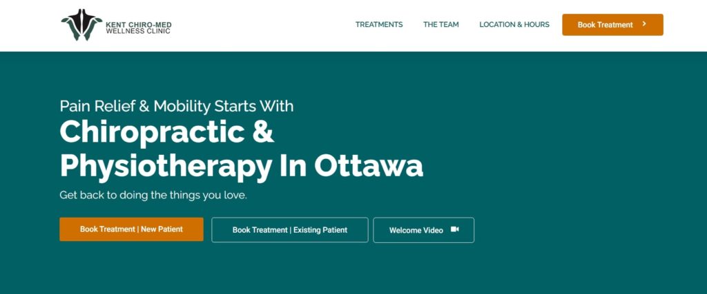 Kent Chiro-Med Physiotherapy & Chiropractic Clinic Homepage