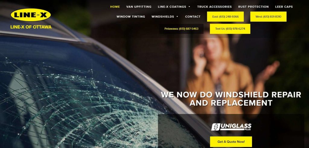 Line-X of Ottawa East Homepage